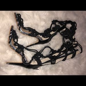 Jimmy Choo Snakeskin Heels